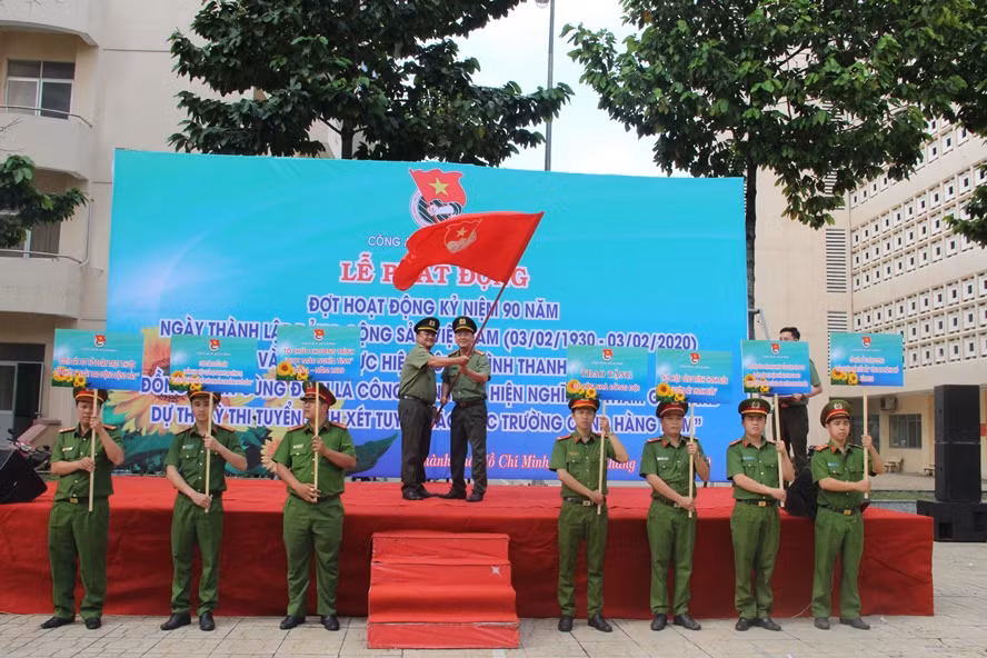 Tuổi trẻ Công an TP Hồ Chí Minh sắt son niềm tin với Đảng