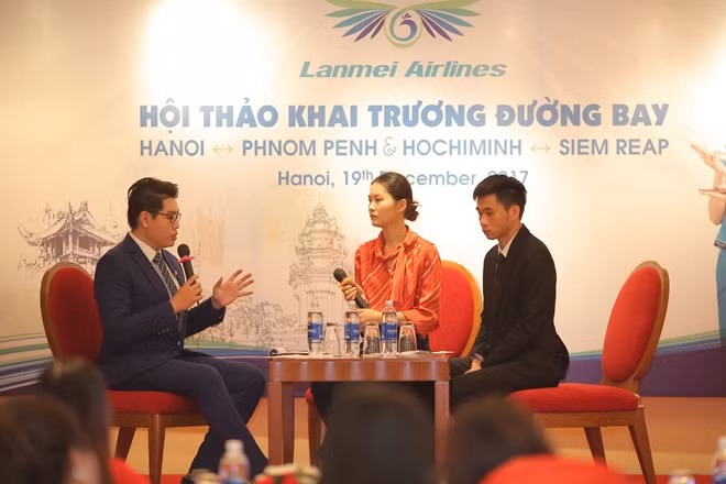 Đường bay thẳng giữa Phnom Penh- Hà Nội và Siem Reap- Hồ Chí Minh sử dụng máy bay Abus 320.