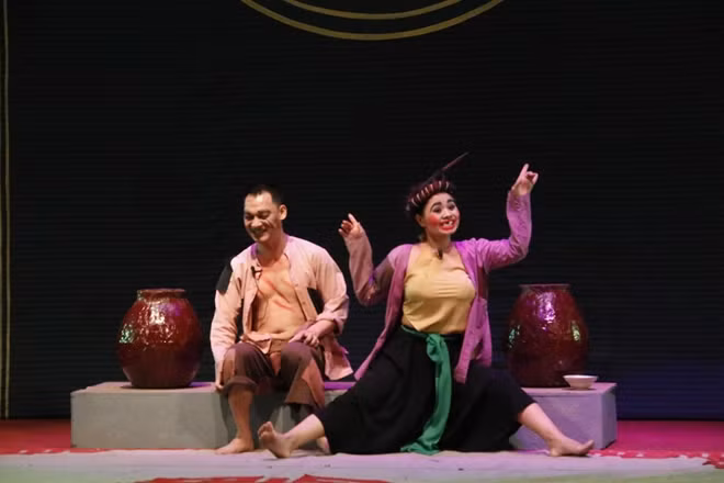 Thị Nở, Chí Phèo trên sân khấu Chèo