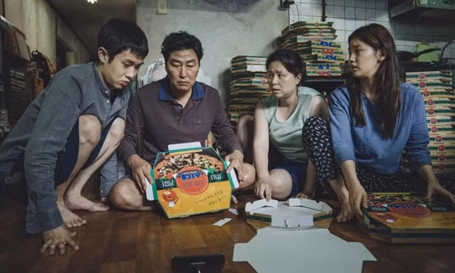 Cảnh phim "Ký sinh trùng"
