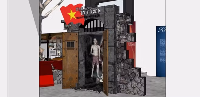 "Khát vọng tự do" - trưng bày chuyên đề đầu tiên tại Hỏa Lò sau dịch COVID-19