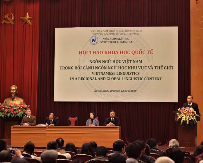 Hội thảo khoa học quốc tế về ngôn ngữ học Việt Nam trong bối cảnh ngôn ngữ học thế giới và khu vực
