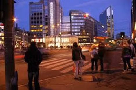 Một phần điện thắp sáng đường phố Oslo là từ rác thải.
