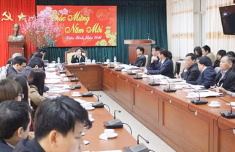 Lễ ra mắt Ban Chỉ đạo.