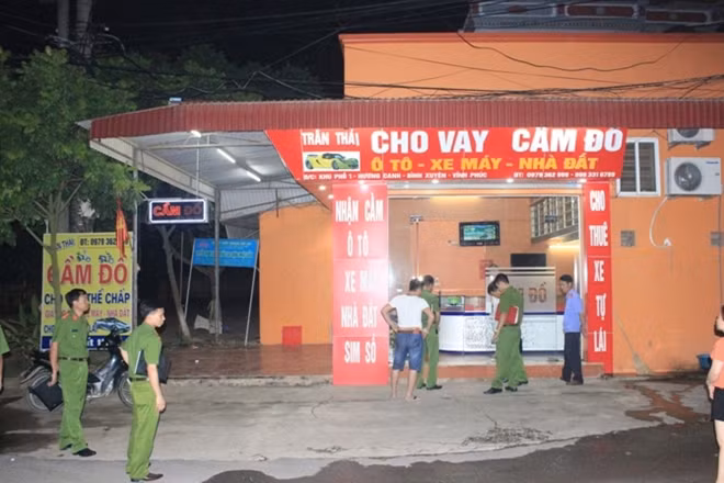 Quán cầm đồ của Thái nơi khởi nguồn vụ việc