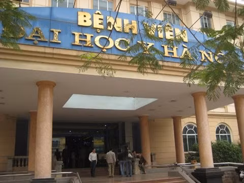 Bệnh viện Đại học Y, nơi xảy ra vụ việc