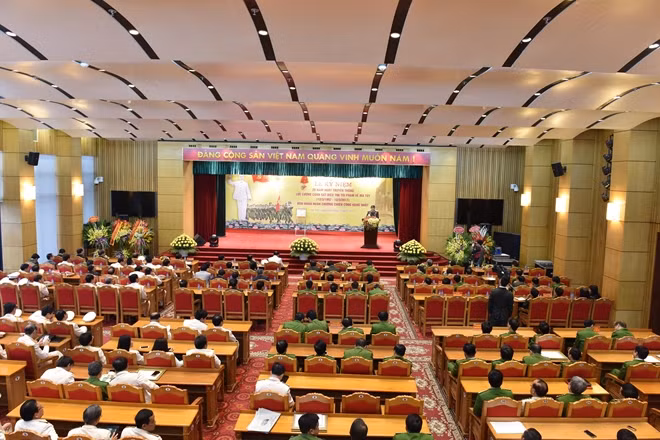 Quảng cảnh buổi Lễ kỷ niệm