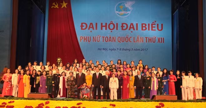 Lãnh đạo Đảng, Nhà nước và các đại biểu tại Đại hội