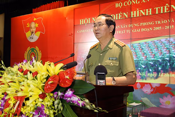 Bộ trưởng Trần Đại Quang phát biểu tại Hội nghị. Ảnh Việt Hưng. Bộ trưởng Trần Đại Quang phát biểu tại Hội nghị. Ảnh Việt Hưng.