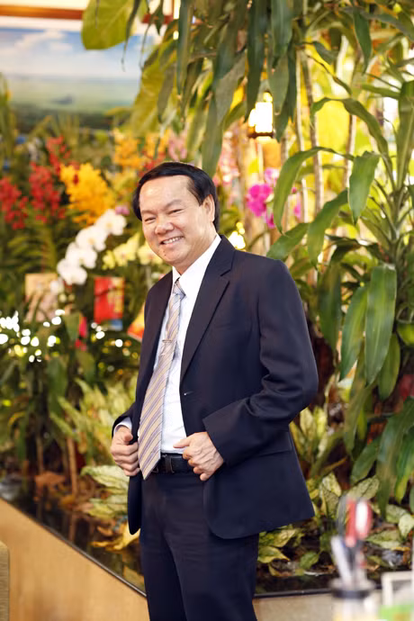 Ông Lê Thanh Thuấn - Chủ tịch HĐQT - kiêm Tổng Giám Đốc Tập Đoàn Sao Mai.