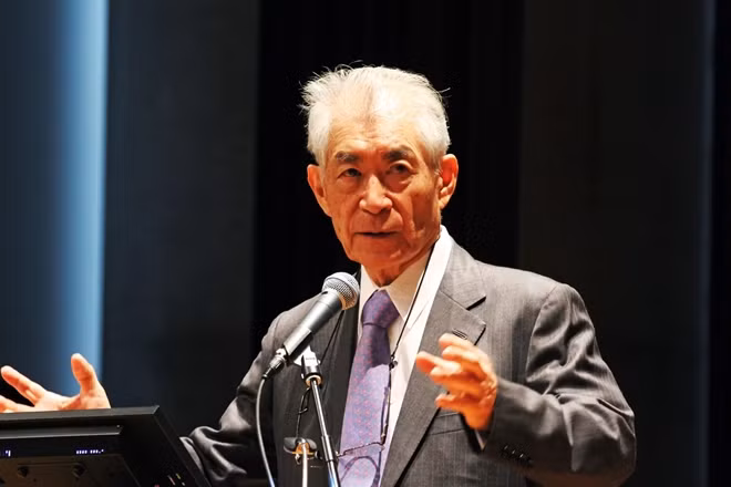 Nhà miễn dịch học người Nhật Bản Tasuku Honjo. Ảnh: reaction podcast.