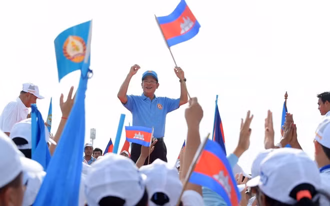 CPP đã chiến thắng trong mọi cuộc bầu cử kể từ năm 1998. Ảnh: Reuters.