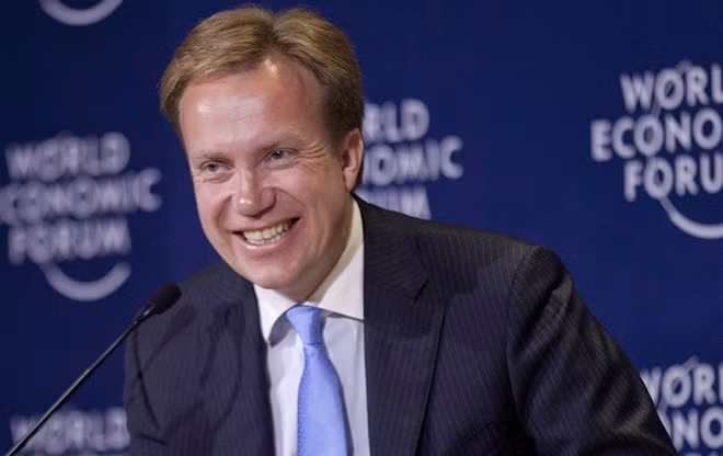 Chủ tịch WEF Borge Brende lạc quan về sự phát triển của Việt Nam trong tương lai. Ảnh: WEF.