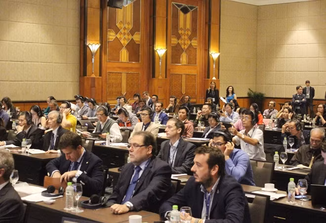 Đại diện các doanh nghiệp Việt Nam và Tây Ban Nha tham dự sự kiện.