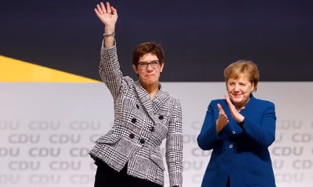 Bà Annegret Kramp Karrenbauer trở thành tân Chủ tịch CDU trong cuộc bầu cử của đảng này hôm 7-12, tại Hamburg. Ảnh: Reuters.