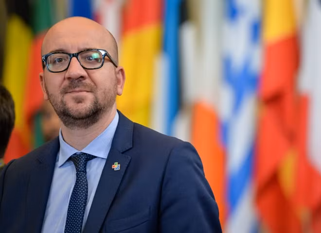 Thủ tướng Bỉ Charles Michel nộp đơn xin từ chức vì cho rằng lời kêu gọi đầy chân thành và vì lợi ích của người dân đã không được các nghị sĩ lắng nghe. Ảnh: EPA.