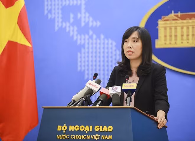 Việt Nam kiên quyết phản đối các hoạt động trái phép của Trung Quốc tại hai quần đảo Hoàng Sa và Trường Sa.