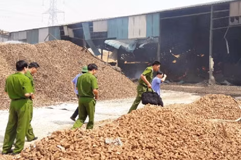 Cơ quan chức năng chưa thể làm công tác khám nghiệm.