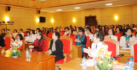 Toàn cảnh Đại hội đại biểu CLB Nữ công an hưu trí.