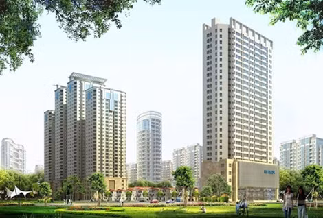 Tòa HH2 - FLC Garden City có tầm nhìn hướng ra hồ điều hòa rộng hơn 7000 m².