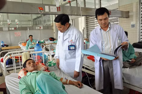 Bệnh nhân Võ Tấn Nghĩa đã ổn, chuẩn bị được xuất viện. Bệnh nhân Võ Tấn Nghĩa đã ổn, chuẩn bị được xuất viện.