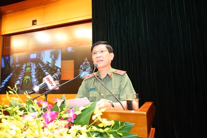 Thứ trưởng Nguyễn Văn Sơn phát biểu tại Hội nghị