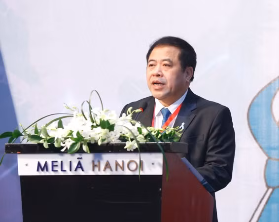 Thiếu tướng Phạm Văn Các phát biểu khai mạc Hội nghị