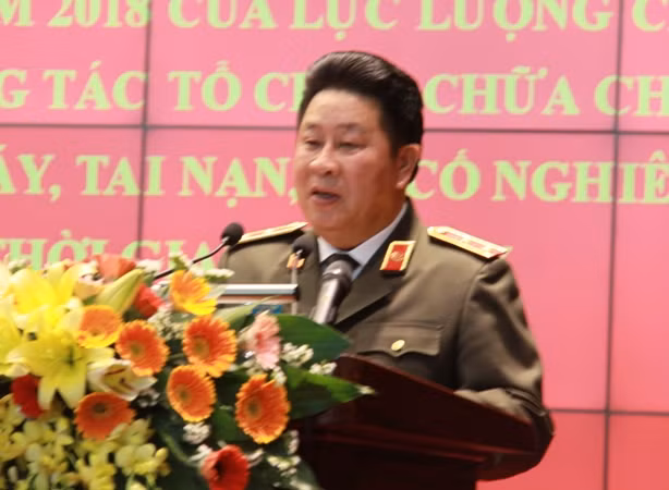 Thứ trưởng Bùi Văn Thành phát biểu chỉ đạo tại Hội nghị rút kinh nghiệm công tác tổ chức chữa cháy, CNCH Thứ trưởng Bùi Văn Thành phát biểu chỉ đạo tại Hội nghị rút kinh nghiệm công tác tổ chức chữa cháy, CNCH