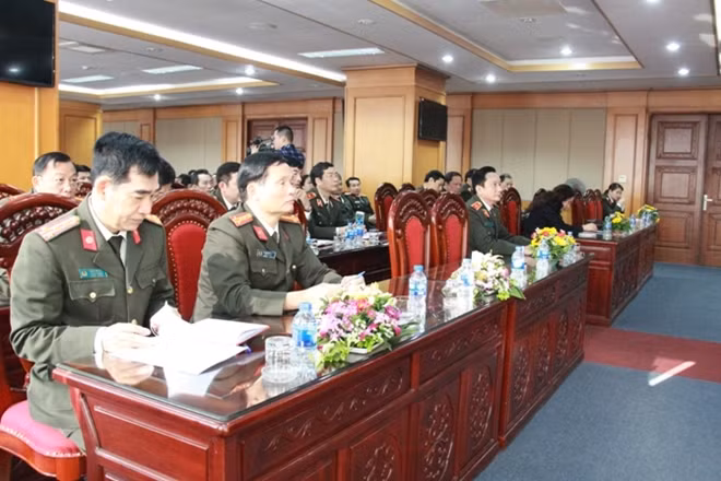 Dự Hội nghị có các đồng chí trong Đảng ủy, lãnh đạo các đơn vị trực thuộc Tổng cục