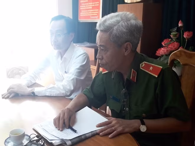 Thiếu tướng Phan Anh Minh giải thích sự việc.