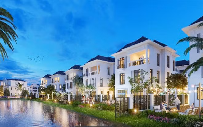 Các biệt thự/nhà ở thấp tầng tại The Harmony có diện tích linh hoạt từ 82,9m² đến 490m², với nhiều lựa chọn.