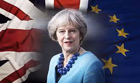 Thủ tướng Theresa May “kích hoạt” Điều 50 trong Hiệp ước Lisbon để Anh rời EU (Brexit).