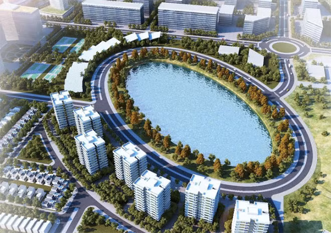 Mô hình dự án Khu Công nghệ thông tin Đà Nẵng.