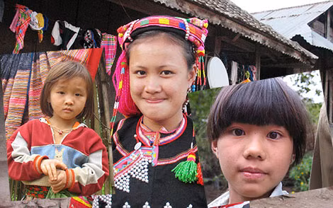 Tây Bắc và những gương mặt ám ảnh. Tây Bắc và những gương mặt ám ảnh.