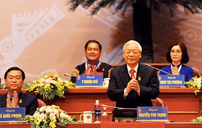 Đại hội Đoàn toàn quốc lần thứ XI vinh dự được đón Tổng Bí thư Nguyễn Phú Trọng tới dự và phát biểu chỉ đạo.