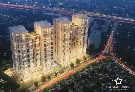 Toàn cảnh dự án Five Star Garden Toàn cảnh dự án Five Star Garden
