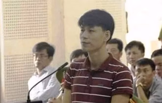 Nguyễn Văn Oai tại phiên tòa.