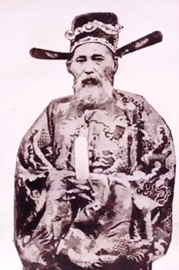 Đại thần Cao Xuân Dục sống đến 80 tuổi (1843 - 1923).