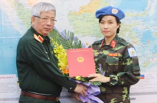 Tuyên dương các tập thể, cá nhân xuất sắc tham gia hoạt động Gìn giữ hòa bình Liên hợp quốc ảnh 3