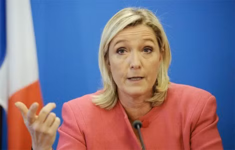 Marine Le Pen.