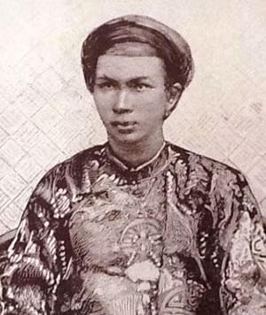 Vua Đồng Khánh (1864-1889), ảnh chụp vào năm 1886 trên Tạp chí L'echo du Nord. Vua Đồng Khánh (1864-1889), ảnh chụp vào năm 1886 trên Tạp chí L'echo du Nord.