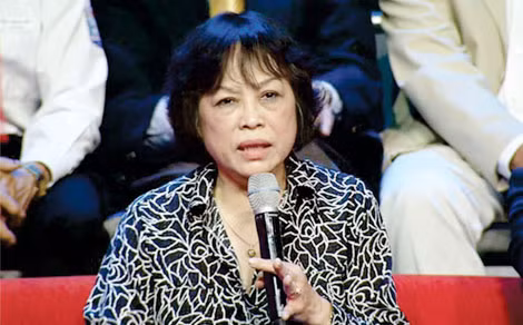 PGS-TS Nguyễn Thị Minh Thái trong một chương trình truyền hình. PGS-TS Nguyễn Thị Minh Thái trong một chương trình truyền hình.