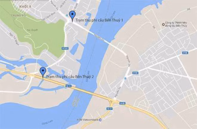 Trạm thu phí cầu Bến Thủy 1 và 2 được lập ra nhằm hoàn vốn cho dự án tuyến đường tránh TP Vinh và dự án mở rộng quốc lộ 1A đoạn Nam Bến Thủy - tránh TP Hà Tĩnh, đầu tư theo hình thức BOT. Trạm thu phí cầu Bến Thủy 1 và 2 được lập ra nhằm hoàn vốn cho dự án tuyến đường tránh TP Vinh và dự án mở rộng quốc lộ 1A đoạn Nam Bến Thủy - tránh TP Hà Tĩnh, đầu tư theo hình thức BOT.