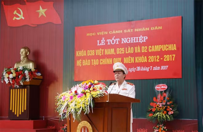 Trung tướng Nguyễn Xuân Yêm phát biểu tại buổi Lễ. Trung tướng Nguyễn Xuân Yêm phát biểu tại buổi Lễ.