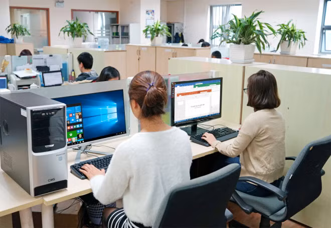 Máy tính CMS được sử dụng trong các cơ quan, tổ chức, doanh nghiệp.