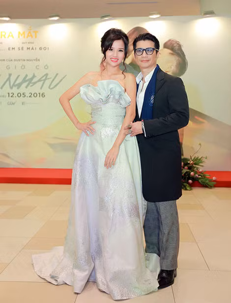 Vợ chồng Dustin Nguyễn - Bebe Phạm. Vợ chồng Dustin Nguyễn - Bebe Phạm.