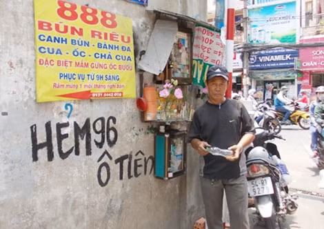 Ông Đỗ Văn Út, người đàn ông âm thầm làm việc thiện của con hẻm Ông Tiên.
