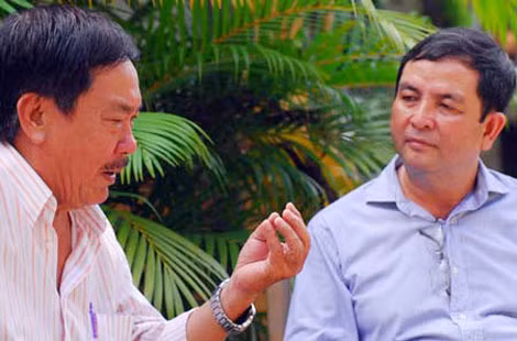 Nhạc sĩ Tô Thanh Tùng và bạn bè.