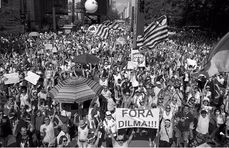 Biểu tình tại Sao Paulo.