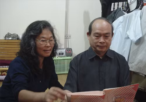 Vợ chồng đồng chí Phạm Bạn - Kim Xô.